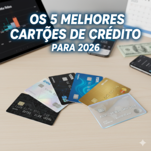 Os 5 Melhores Cartões de Crédito para 2026 (Milhas, Benefícios e Cashback)